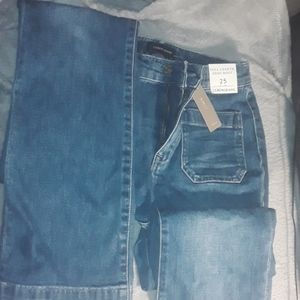 J.CREW FULL LENGTH DEMI BOOT JEANS SZ.25
